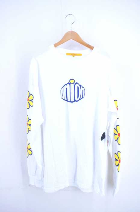 Union Los Angeles（ユニオン ロサンゼルス） 袖プリントロングスリーブTシャツ メンズ トップス