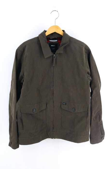 RVCA(ルーカ) ジップアップワークジャケット メンズ アウター