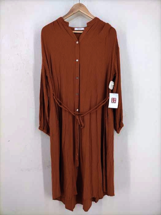 ROSE BUD（ローズバッド） 20SS シアサッカーシャツワンピース レディース ワンピース