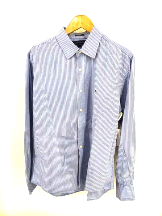 TOMMY HILFIGER（トミーヒルフィガー） ストライプ柄コットンシャツ メンズ トップス