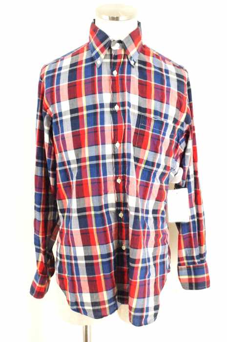 individualized shirts（インディヴィジュアライズドシャツ） チェック柄ボタンダウンシャツ メンズ トップス