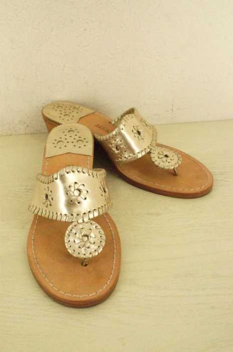 JACK ROGERS () フラワーデザインサンダル レディース シューズ
