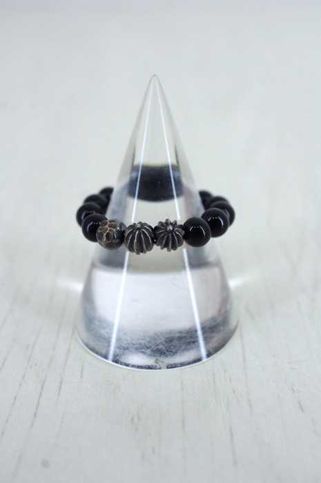 ACANTHUS （アカンサス） 15AW onyx beads ring メンズ アクセサリー