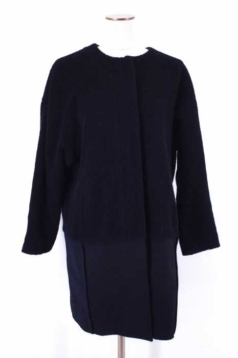 my D'artagnan （マイダルタニアン） COLLARLESS BOA COAT ノーカラーボアコート レディース アウター