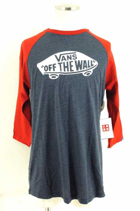 VANS （バンズ） ロゴプリント7分袖Tシャツ メンズ トップス