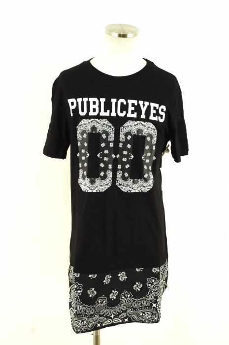 PUBLIC EYES（パブリックアイズ） バンダナレイヤードナンバリングTシャツ メンズ トップス