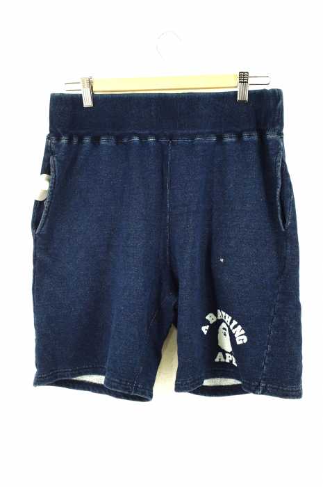 A BATHING APE (アベイシングエイプ) スウェットショートパンツ ハーフパンツ メンズ パンツ