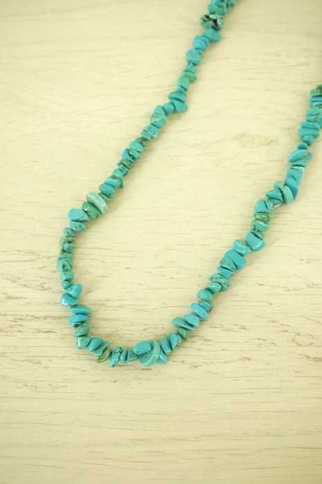 INDIAN JEWELRY （インディアンジュエリー） カニカンフック　ターコイズビーズ メンズ アクセサリー
