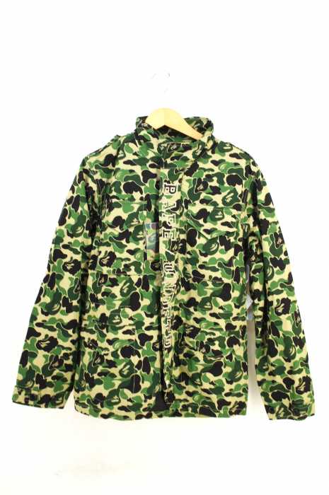 UNDEFEATED × A BATHING APE（アンディフィーテッド アベイシングエイプ） カモフラパターンM-65 メンズ アウター