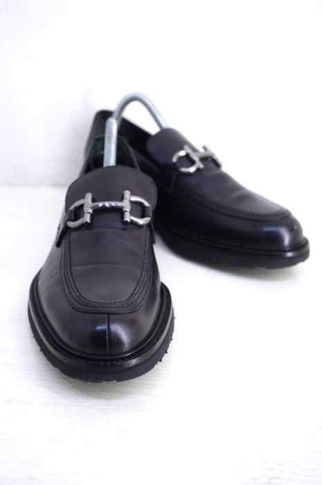 Salvatore Ferragamo (サルヴァトーレフェラガモ) ガンチーニUチップレザーシューズ メンズ シューズ