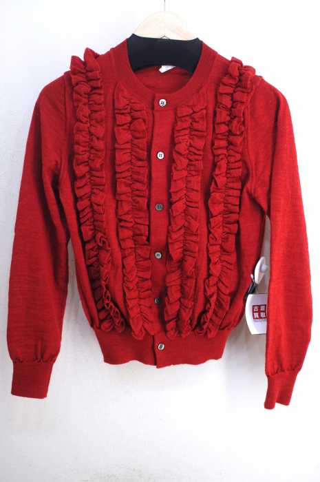 COMME des GARCONS COMME des GARCONS（コムデギャルソンコムデギャルソン） ラッフルカーディガン レディース トップス