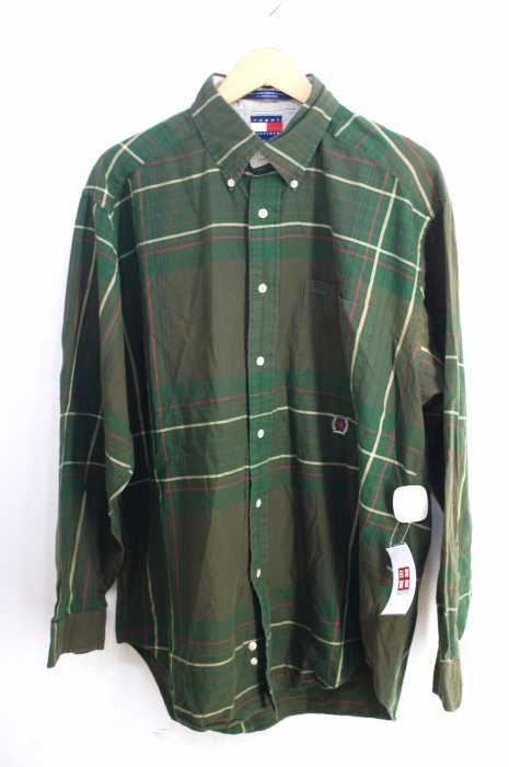TOMMY HILFIGER (トミーヒルフィガー) ボーダー柄BDシャツ メンズ トップス