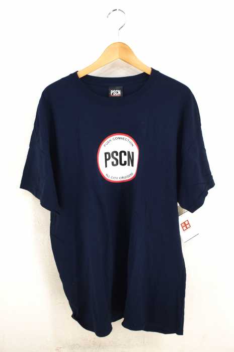 PSCN（ピーエスシーエヌ） ロゴプリントTシャツ メンズ トップス