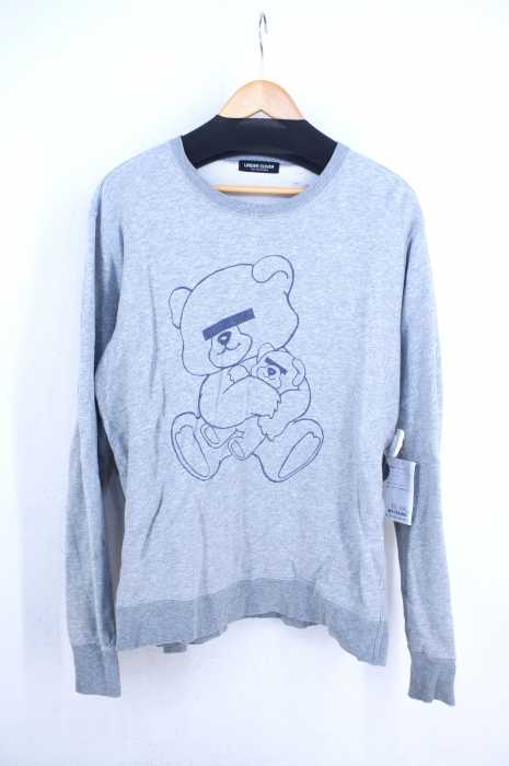 UNDERCOVER （アンダーカバー） 目隠しベアープリント スウェット メンズ トップス