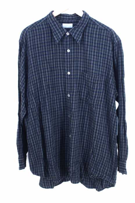 COMME des GARCONS HOMME （コムデギャルソンオム） AD1992 長袖チェックシャツ メンズ トップス