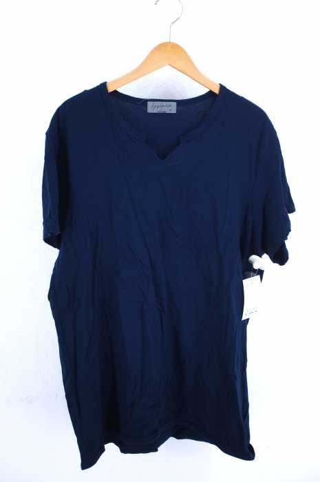 Yohji Yamamoto POUR HOMME (ヨウジヤマモトプールオム) 18SS 丸長切衿左TEE メンズ トップス