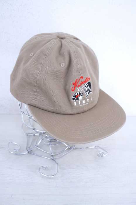 kinetics（キネティックス） Delicious VINYL for Kinetics Logo 6PANEL CAP メンズ 帽子