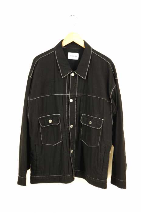 MONKEY TIME （モンキータイム） TWILL OVER SIZED TRUCKER JACKET メンズ アウター