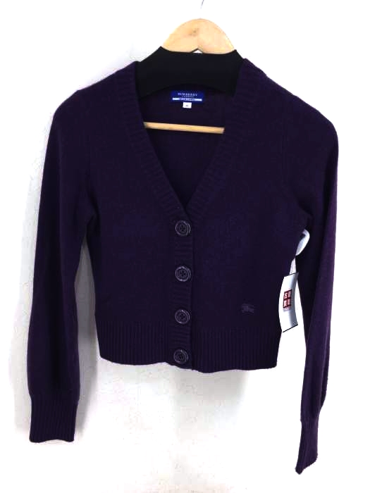 BURBERRY LONDON BLUE LABEL（バーバリーロンドンブルーレーベル） カシミヤ混カーディガン レディース トップス