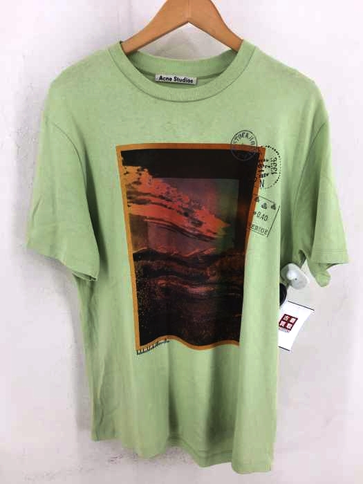 ACNE STUDIOS(アクネストゥディオズ) プリント クルーネックTEE メンズ トップス