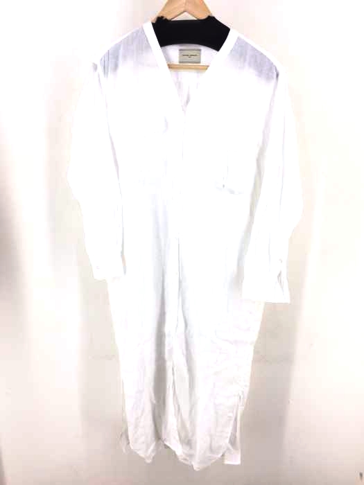 UNITED ARROWS（ユナイテッドアローズ） 20SS リネンVネックシャツワンピース レディース ワンピース