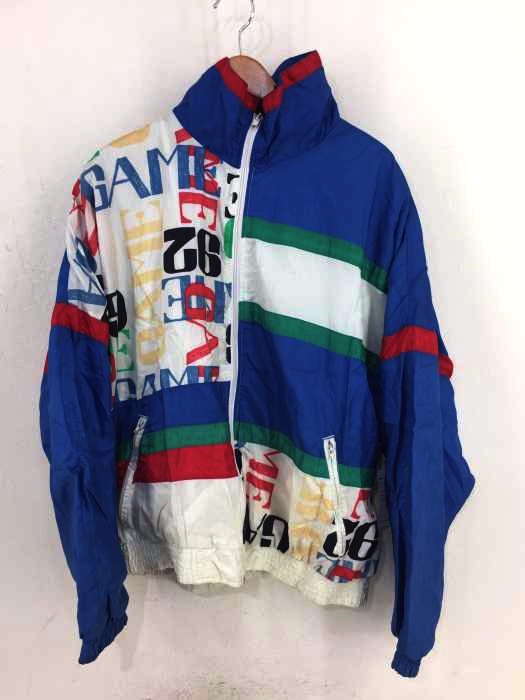 USED古着（ユーズドフルギ） MARCEL CLAIR 総柄切替 ジップアップジャケット メンズ アウター