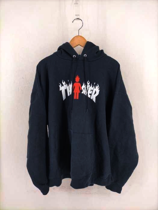 THRASHER（スラッシャー） プリントパーカー メンズ トップス