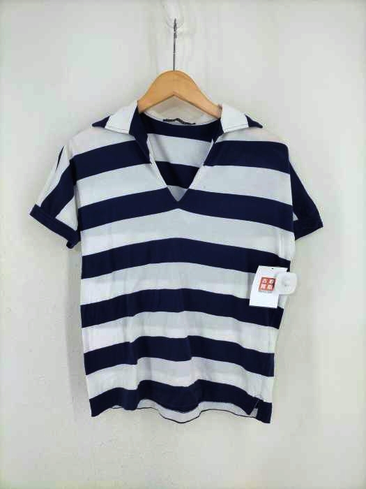 RALPH LAUREN(ラルフローレン) ボーダー スキッパーポロシャツ レディース トップス