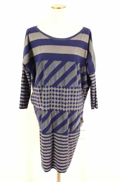 PLEATS PLEASE ISSEY MIYAKE (プリーツプリーズイッセイミヤケ) 総柄ワンピース レディース トップス