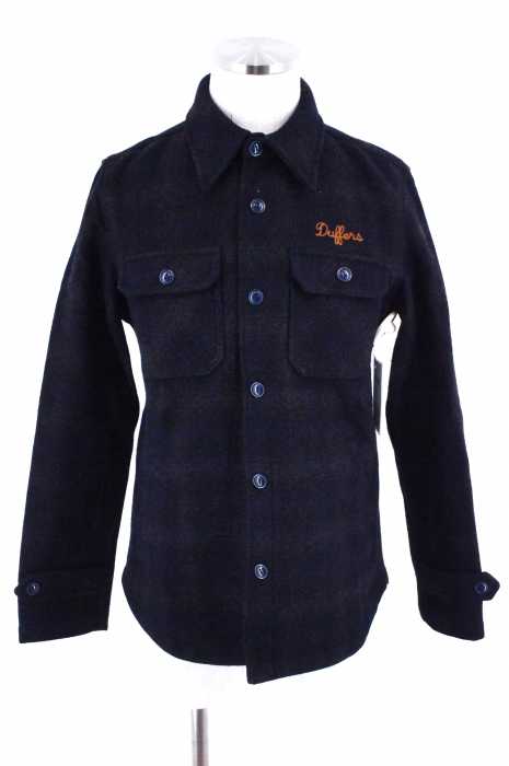 DUFFER () チェック柄CPOジャケット メンズ アウター