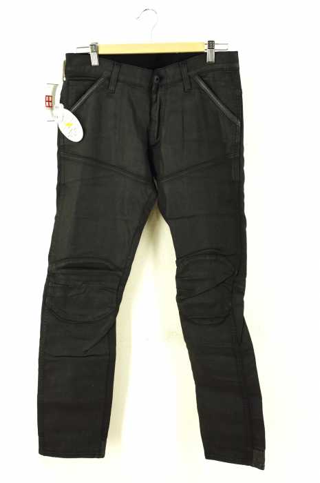 skrillex × g-star raw (ジースターロウ) コーティング加工デニムパンツ メンズ パンツ