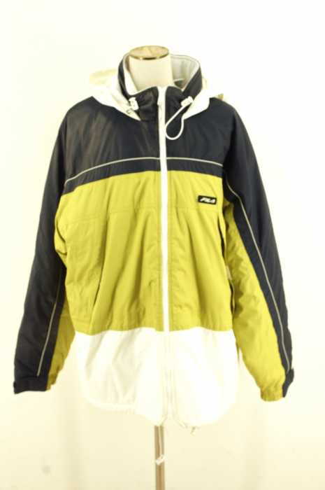 FILA (フィラ) 中綿マルチカラージップアップジャケット メンズ アウター
