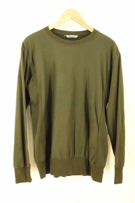 AURALEE (オーラリー) SUPER HIGH GAUGE SWEAT P/O メンズ トップス