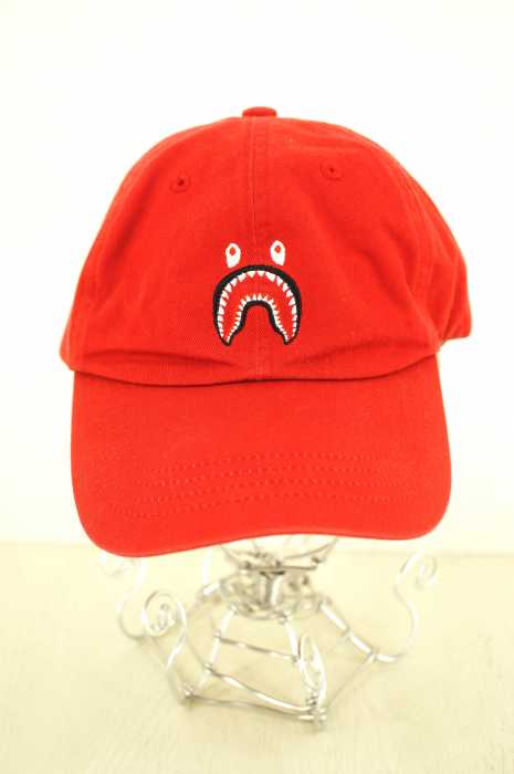 A BATHING APE （アベイシングエイプ） シャーク刺繍キャップ メンズ 帽子