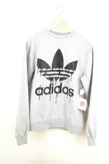 adidas Originals by Jeremy Scott(アディダスオリジナルスバイジェレミースコット) Melted Logo Sweatshirt メンズ トップス