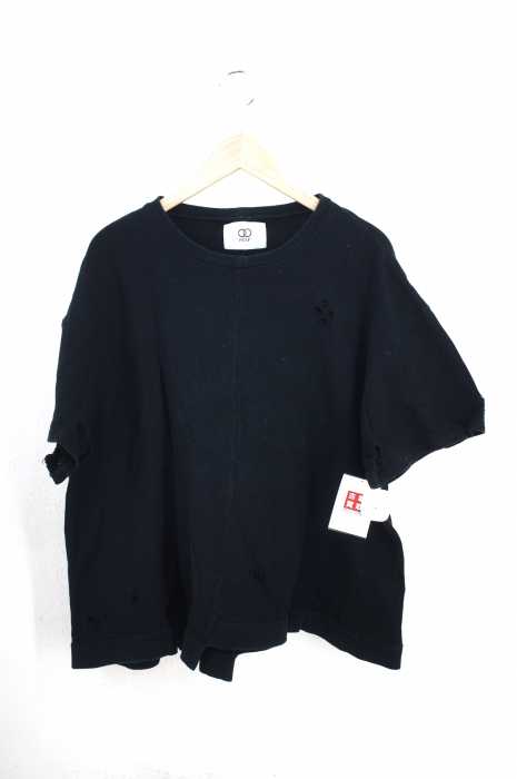 PULP （パルプ） ダメージ加工ドッキングS/S TEE メンズ トップス