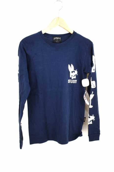 STUSSY (ステューシー) Stay Paid Crewneck L/S TEE レディース トップス
