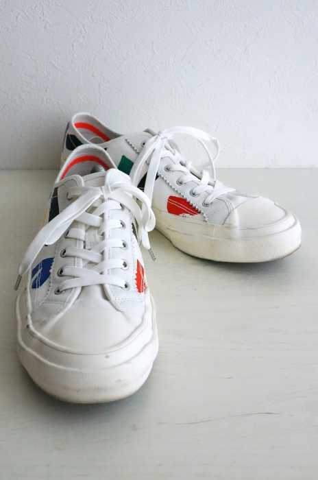 PS Paul Smith (ピーエスポールスミス) ペイント加工スニーカー メンズ シューズ