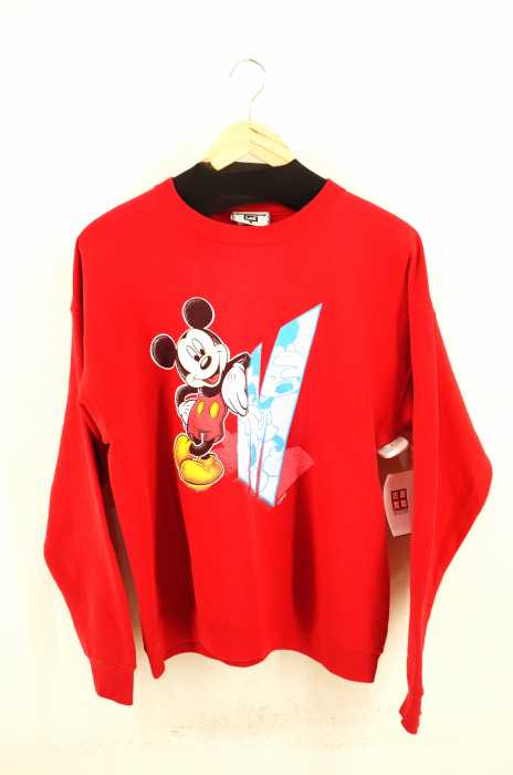 MICKEY UNLIMITED(ミッキーアンリミテッド) 90〜00S キャラクタープリントスウェット レディース トップス