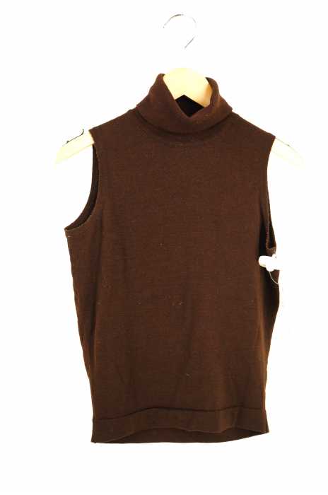 JOHN SMEDLEY(ジョンスメドレー) ノースリーブタートルネックニット レディース トップス