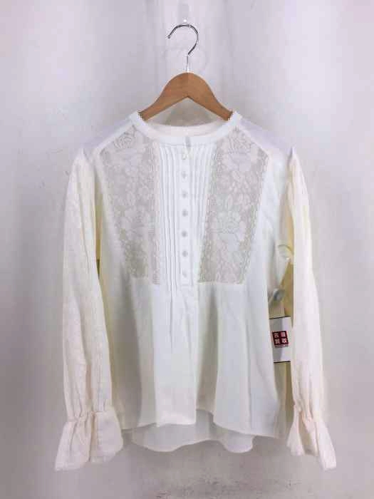 Lily Brown(リリーブラウン) 19SS レース切替ブラウス レディース トップス