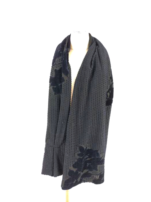 YOHJI YAMAMOTO+NOIR（ヨウジヤマモト プリュスノアール） 花柄 マフラー レディース ファッション雑貨