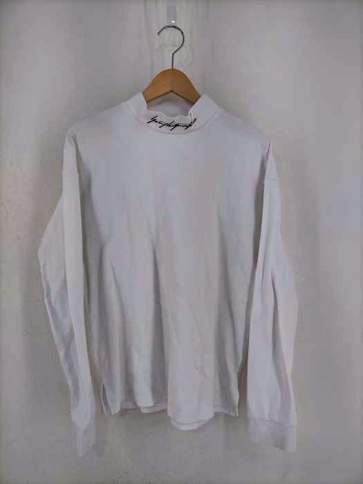 Suggestion（サジェスション） リブプリント モックネックカットソー メンズ トップス