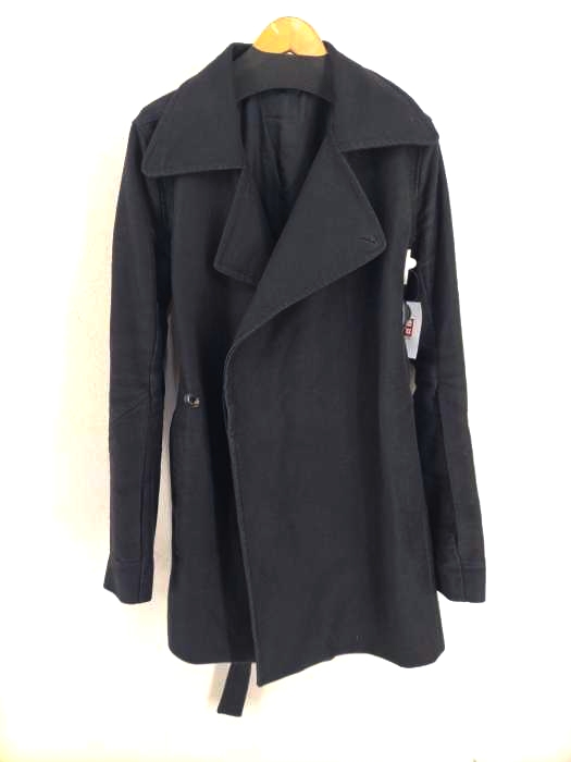 RICK OWENS(リックオウエンス) ロング丈モールスキン メンズ アウター