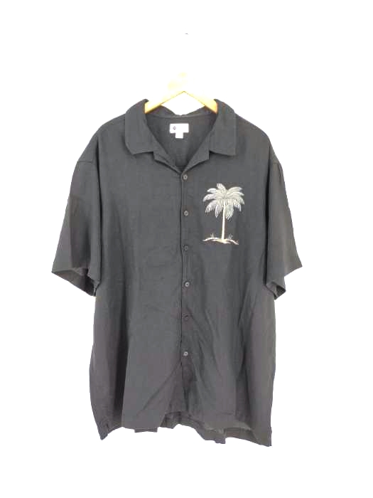 HAGGAR（ハガー） 開襟アロハシャツ メンズ トップス