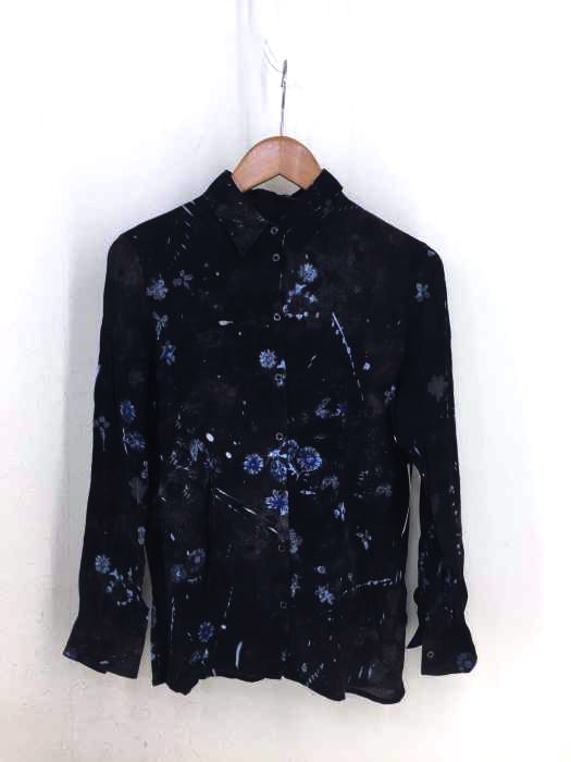 DIESEL（ディーゼル） レーヨン 花柄長袖シャツ レディース トップス