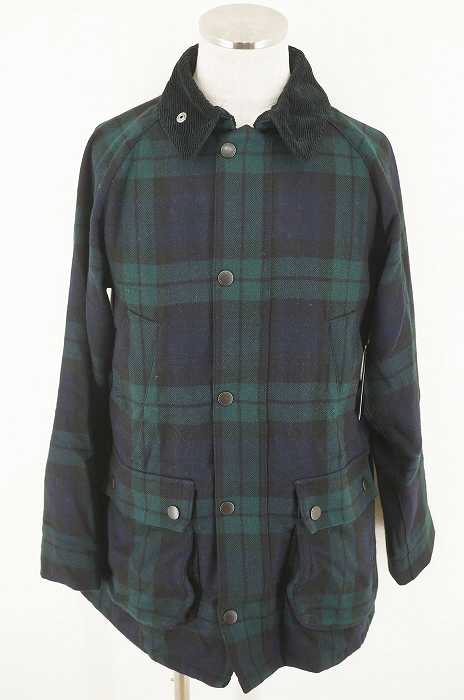 Barbour （バブアー） BEDALE SL チェック柄ジップジャケット メンズ アウター