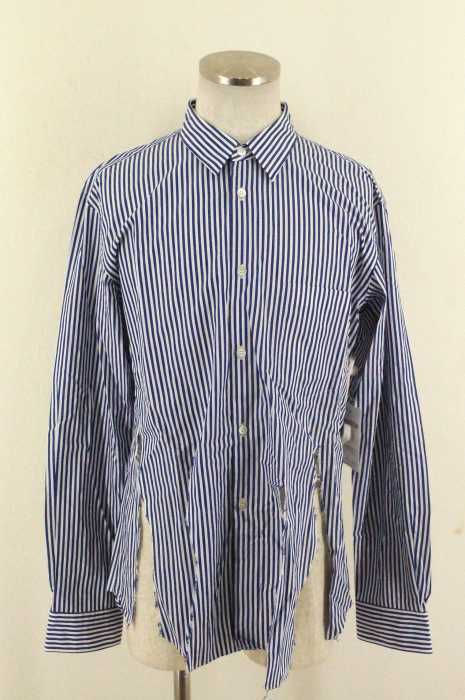 AD2014 コムデギャルソンオムプリュス 短冊シャツ 切りっぱなし des