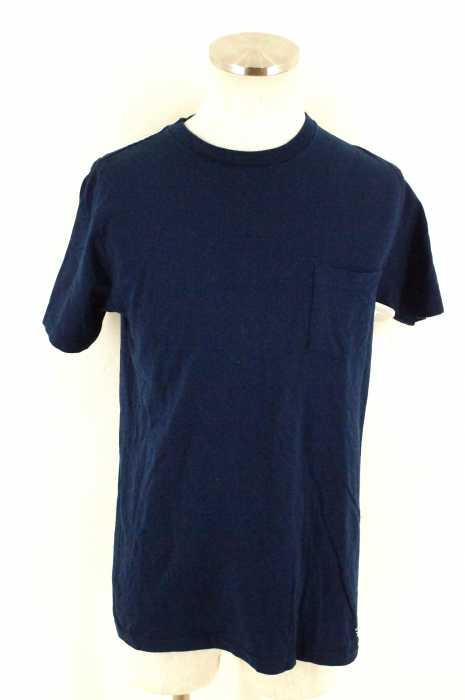 velva Seen×UNIVERSAL PRODUCTS(ベ ルバシーン×ユニバーサルプロダクツ ) ポケット付きコットンTシャツ メンズ トップス