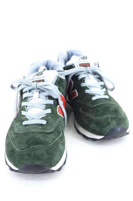 NEW BALANCE （ニューバランス） ML574AGR　スウェードローカットスニーカー メンズ シューズ